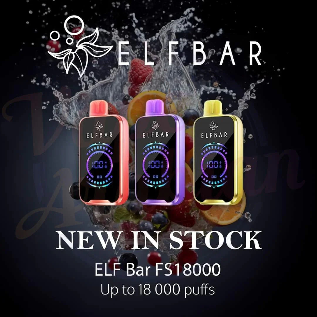 ELF BAR FS 18000 PUFFS  DISPOSABLE VAPE