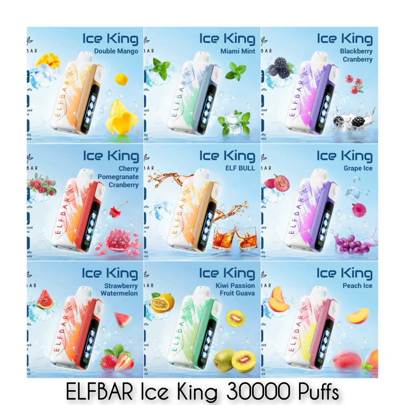 ELF BAR ICE KING 30000 PUFFS DISPOSABLE VAPE
