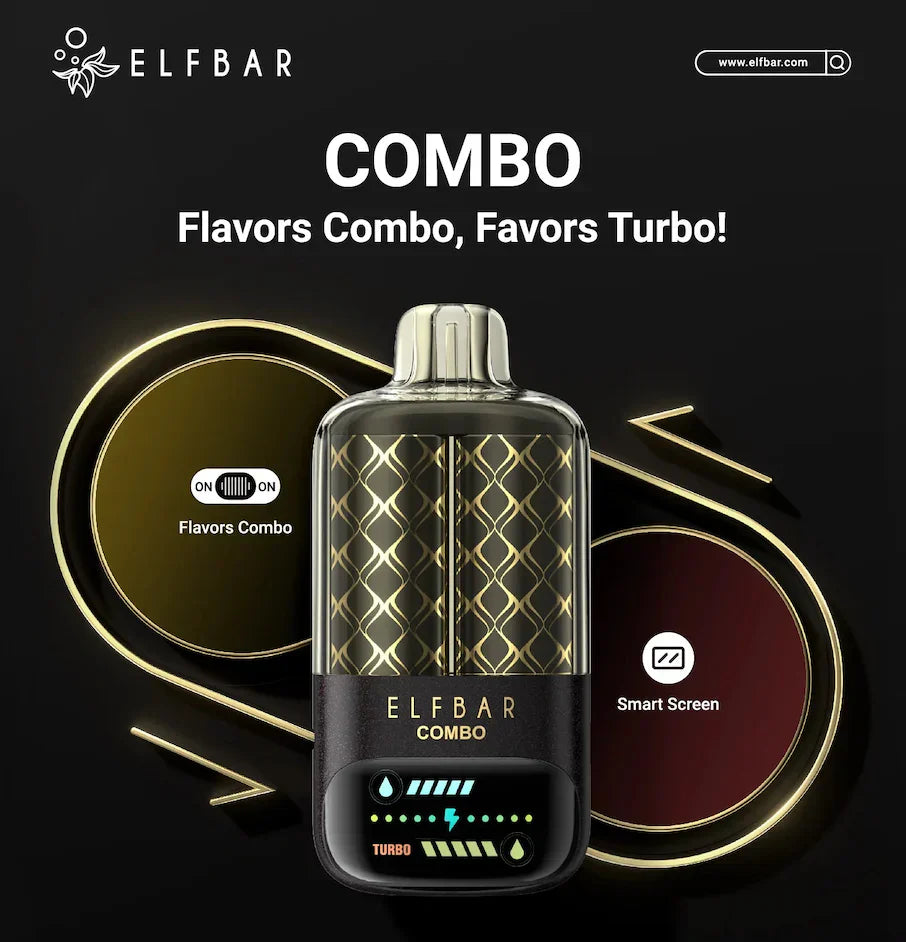 ELF BAR COMBO 25000 PUFFS  DISPOSABLE VAPE